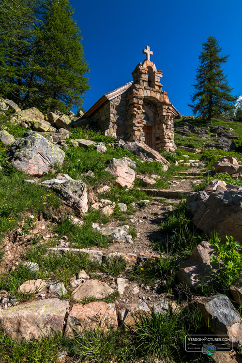 photo chapelle lac allos haut verdon